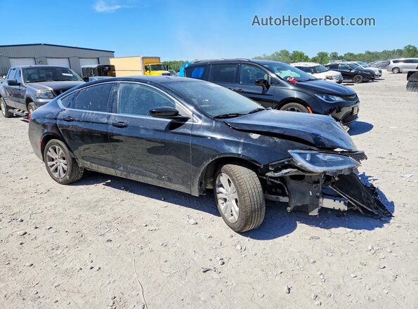 1C3CCCFB9HN509330 2017 CHRYSLER 200 Black წინა მარჯვენა