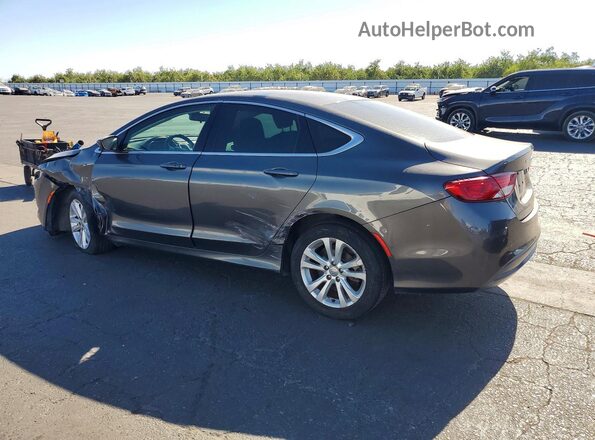 1C3CCCFBXHN502452 2017 CHRYSLER 200 Gray Задня ліва чверть