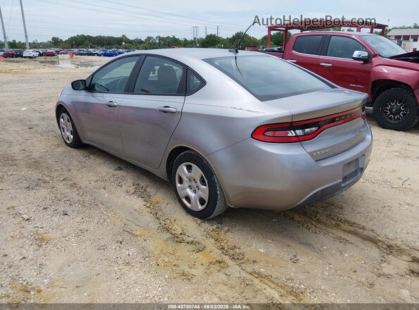 1C3CDFAA1GD517360 2016 DODGE DART Gray Հետևի ձախ