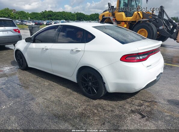 1C3CDFAA2GD517514 2016 DODGE DART White უკანა მარცხენა