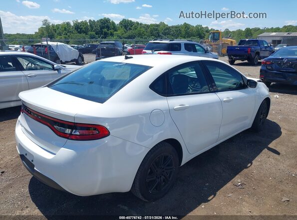 1C3CDFAA4GD505395 2016 DODGE DART White უკანა მარჯვენა