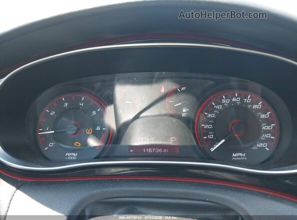 1C3CDFAA4GD505395 2016 DODGE DART White უკანა სავარძლების ხედი