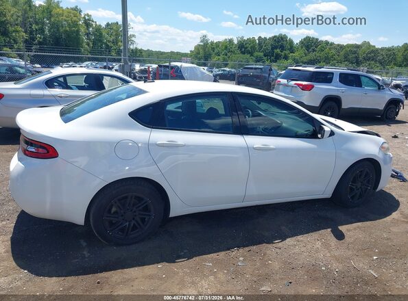 1C3CDFAA4GD505395 2016 DODGE DART White სალონის 360-გრადუსიანი ხედი