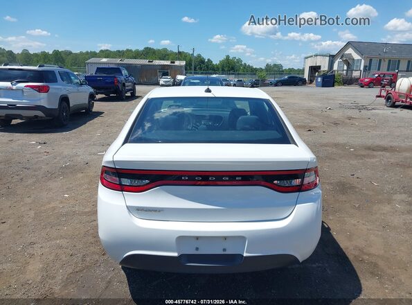 1C3CDFAA4GD505395 2016 DODGE DART White 
