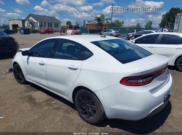 1C3CDFAA4GD505395 2016 DODGE DART White უკანა მარცხენა