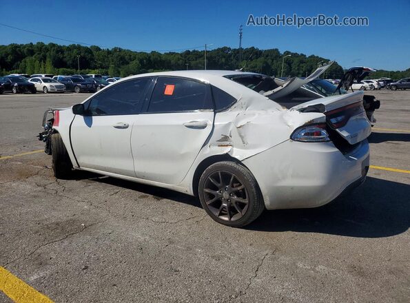1C3CDFAA4GD529826 2016 DODGE DART White Rear left