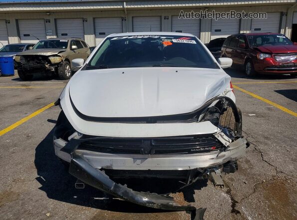 1C3CDFAA4GD529826 2016 DODGE DART White Front view