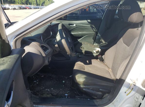 1C3CDFAA4GD529826 2016 DODGE DART White Front interior view