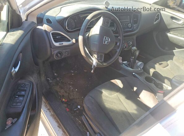 1C3CDFAA4GD529826 2016 DODGE DART White Dashboard view