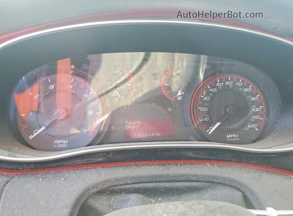 1C3CDFAA4GD529826 2016 DODGE DART White Instrument cluster view