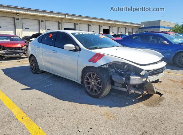 1C3CDFAA4GD529826 2016 DODGE DART White Front right