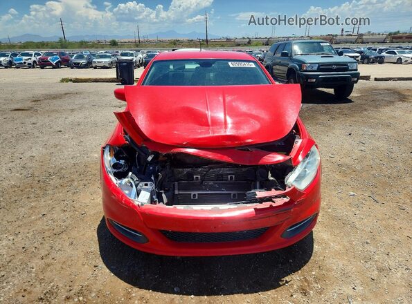 1C3CDFAA5GD701040 2016 DODGE DART Красный Вид спереди