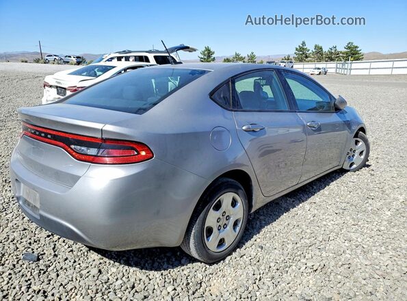 1C3CDFAA6GD625165 2016 DODGE DART Silver Հետևի աջ
