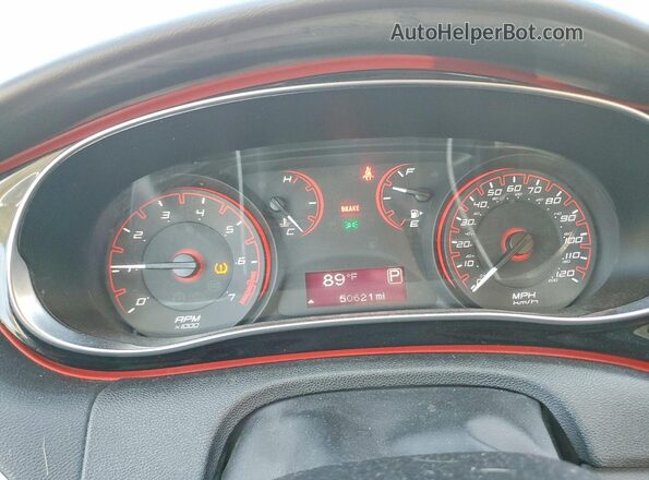 1C3CDFAA6GD625165 2016 DODGE DART Silver Սարքավորումների վահանակի տեսք