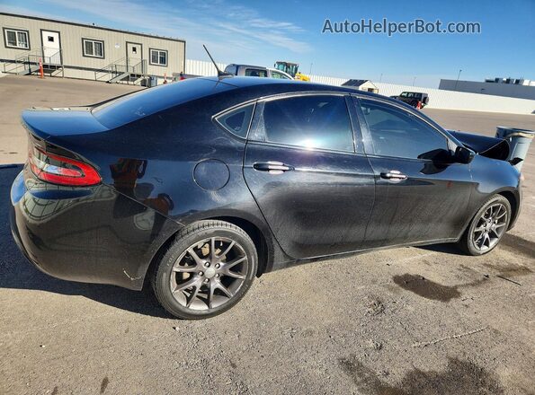 1C3CDFAA6GD755771 2016 DODGE DART Black უკანა მარჯვენა