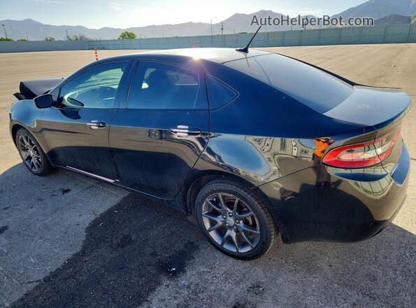 1C3CDFAA6GD755771 2016 DODGE DART Black უკანა მარცხენა