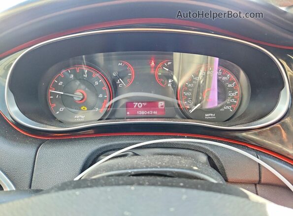 1C3CDFAA6GD755771 2016 DODGE DART Black ხელსაწყოთა პანელის ხედი
