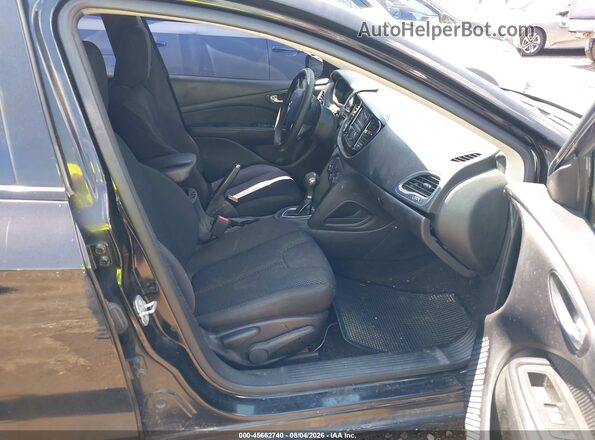 1C3CDFAA7GD608021 2016 DODGE DART Black Սալոնի դիմացի տեսք