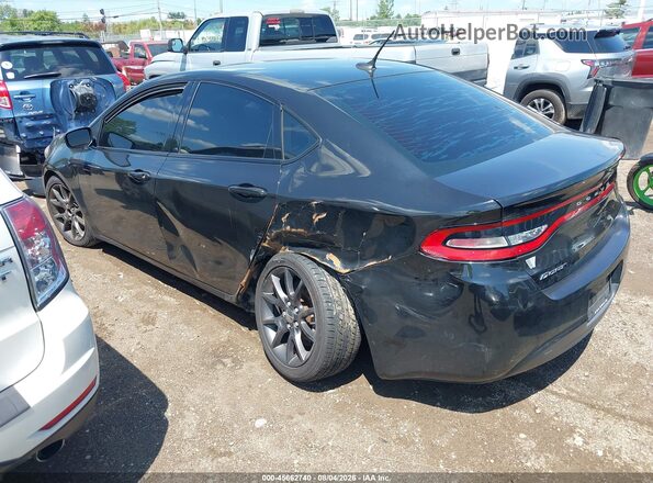 1C3CDFAA7GD608021 2016 DODGE DART Black Հետևի ձախ
