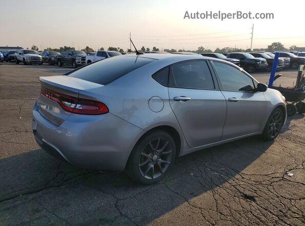 1C3CDFAA7GD661401 2016 DODGE DART Silver Trasero derecho