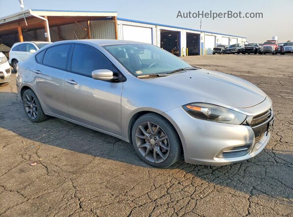 1C3CDFAA7GD661401 2016 DODGE DART Silver Delantero derecho