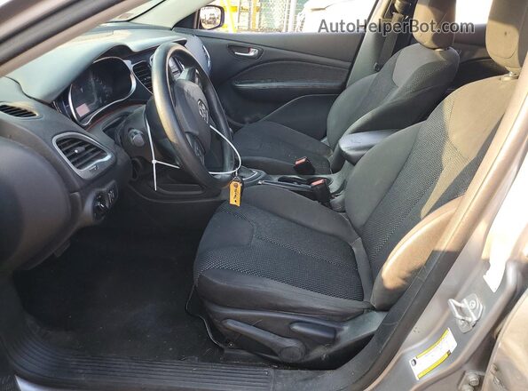 1C3CDFAA7GD661401 2016 DODGE DART Silver Vista interior delantera