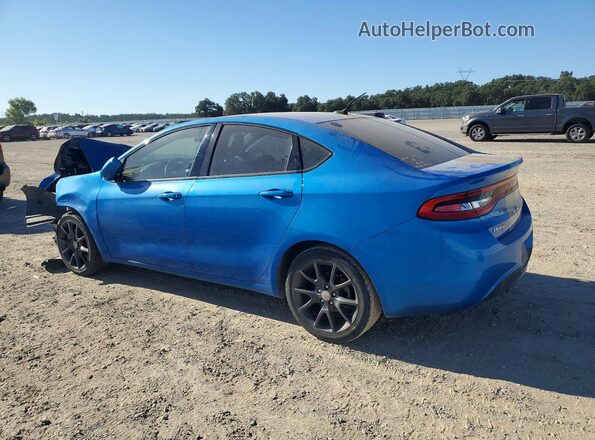 1C3CDFAA8GD578284 2016 DODGE DART Blue Rear left