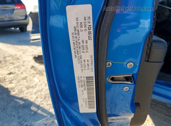 1C3CDFAA8GD578284 2016 DODGE DART Blue Engine compartment view
