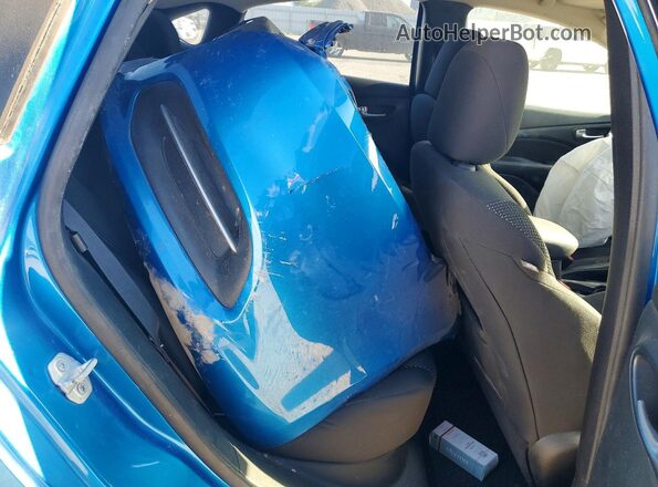 1C3CDFAA8GD578284 2016 DODGE DART Blue Rear seats view