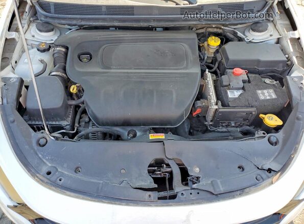 1C3CDFAA8GD712226 2016 DODGE DART White Widok wnętrza z tyłu