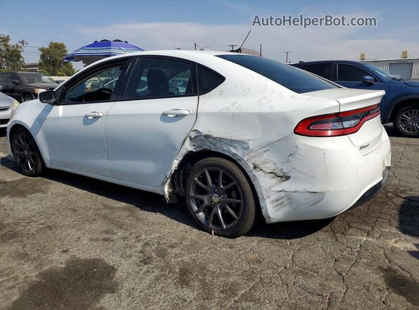 1C3CDFAA8GD712226 2016 DODGE DART White Tył lewy