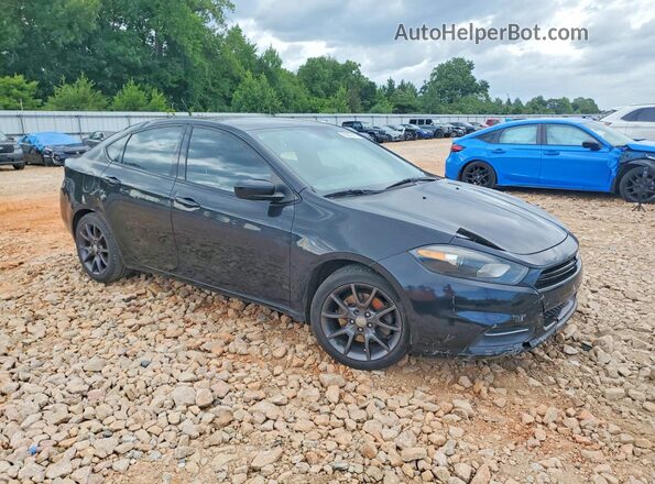 1C3CDFAA9GD606545 2016 DODGE DART Black Передня права чверть