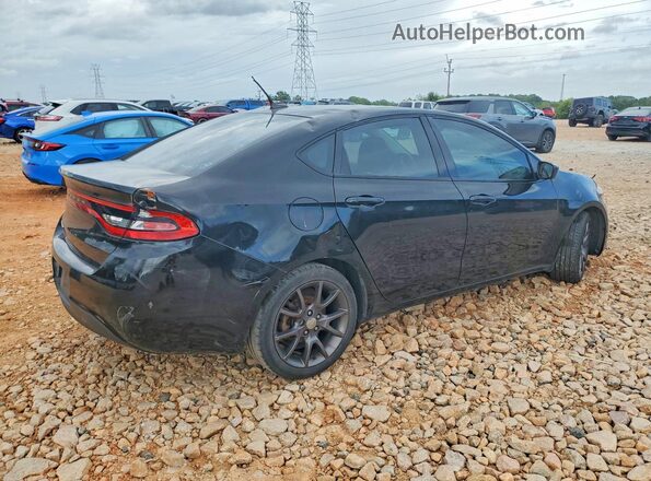 1C3CDFAA9GD606545 2016 DODGE DART Black Задня права чверть