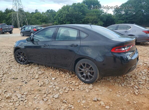 1C3CDFAA9GD606545 2016 DODGE DART Black Задня ліва чверть