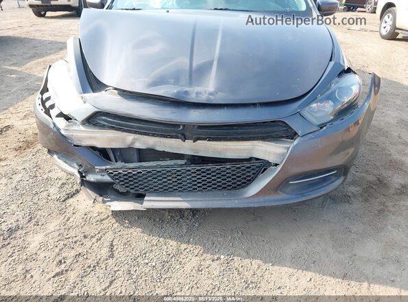 1C3CDFBA2GD652359 2016 DODGE DART Gray Widok z przodu