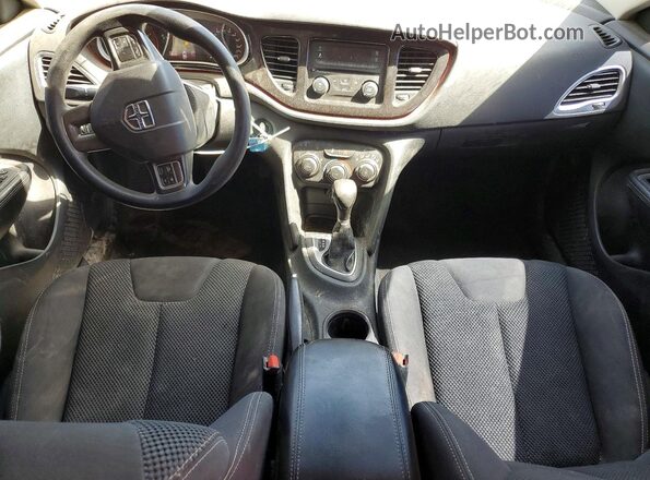 1C3CDFBA5GD652677 2016 DODGE DART Gray Widok deski rozdzielczej