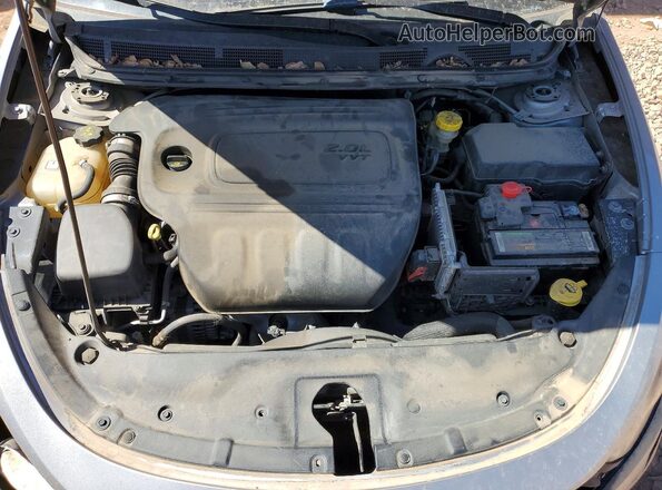 1C3CDFBA5GD652677 2016 DODGE DART Gray Widok wnętrza z tyłu