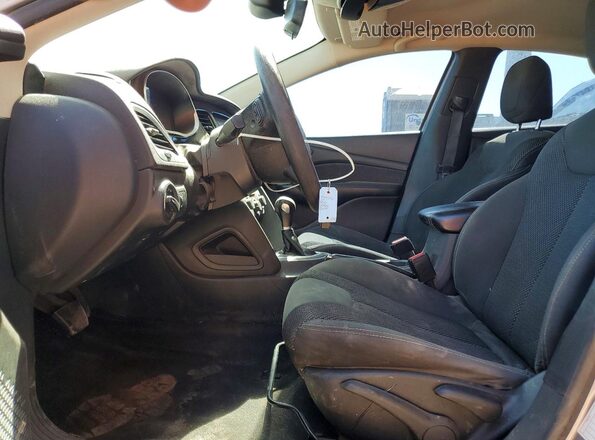 1C3CDFBA5GD652677 2016 DODGE DART Gray Widok wnętrza z przodu