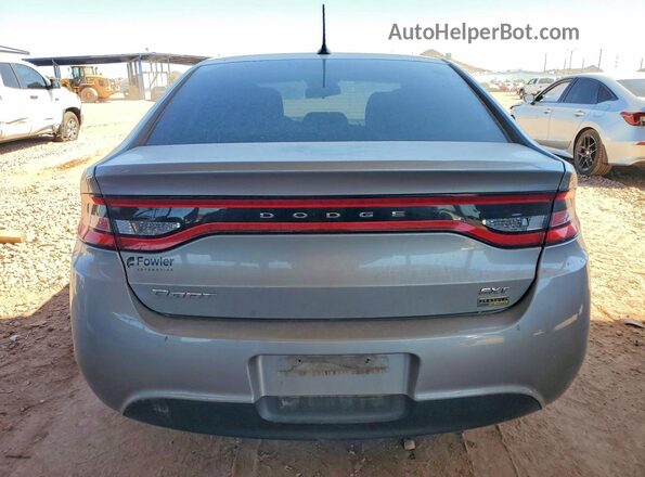 1C3CDFBA5GD652677 2016 DODGE DART Gray Widok z tyłu