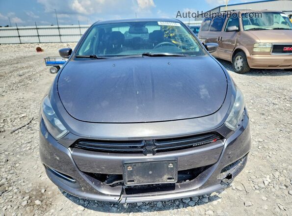 1C3CDFBA8GD652544 2016 DODGE DART Gray Widok z przodu