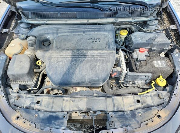 1C3CDFBA8GD652544 2016 DODGE DART Gray Widok wnętrza z tyłu