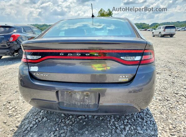 1C3CDFBA8GD652544 2016 DODGE DART Gray Widok z tyłu