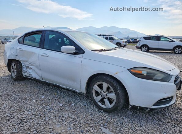 1C3CDFBB0GD609857 2016 DODGE DART White Przód prawy
