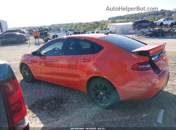 1C3CDFBB0GD644267 2016 DODGE DART Orange 360 interior view