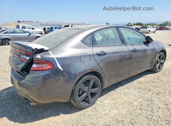 1C3CDFBB0GD653020 2016 DODGE DART Gray Trasero derecho