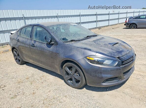 1C3CDFBB0GD653020 2016 DODGE DART Gray Delantero derecho
