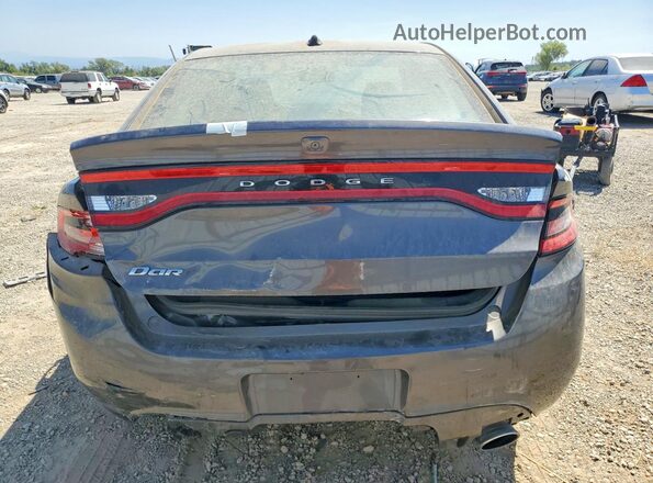 1C3CDFBB0GD653020 2016 DODGE DART Gray Vista trasera