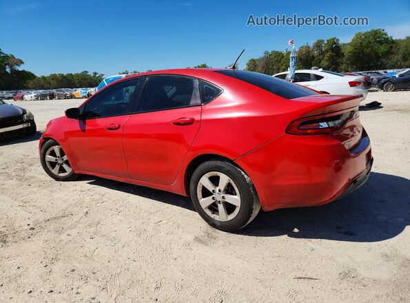 1C3CDFBB0GD689399 2016 DODGE DART Red Rear left