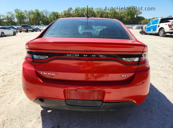 1C3CDFBB0GD689399 2016 DODGE DART Red Rear view