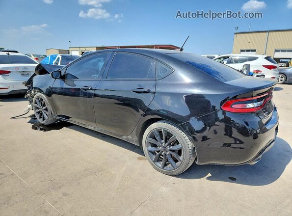 1C3CDFBB0GD740223 2016 DODGE DART Black Tył lewy